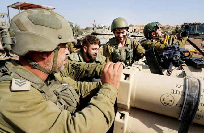 היערכות כוחות ב"חרבות ברזל". כיום סל הכלים הפיקודי התרחב, ורוב הנגדים תופסים עצמם תחילה כמפקדים. צילום: באדיבות הכותב