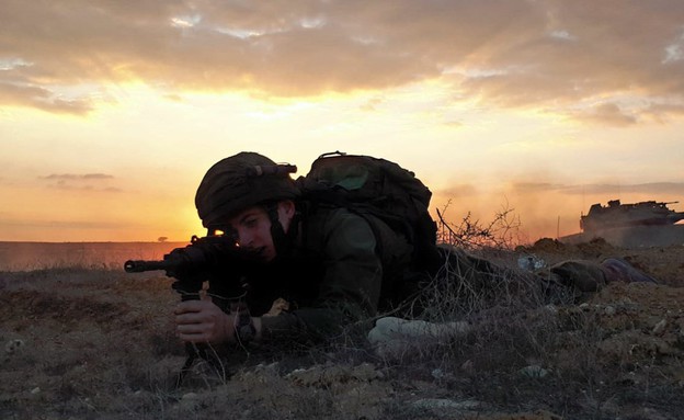 צילום: אתר צה"ל טנקים וכוחות חי"ר ב"חרבות ברזל". החי"ר בצה"ל הופעל במלחמה כחי"ר ממוכן שקיבל גם משימות אבטחה של כוחות הטנקים.