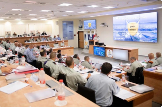 פורום למידה מטכ"לי לסיכום מבצע "שומר החומות", 26–27 ביולי 2021. צילום: אתר צה"ל