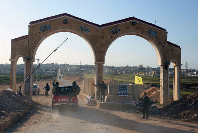 שבירת המצור על נובל ואלזהראא - לוחמי חזבאללה במהלך מלחמת האזרחים בסוריה לצד בשאר אלאסד. מקור: רג'אניוז